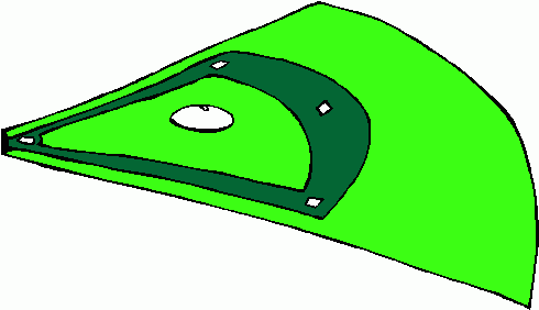 Clipart baseball diamond