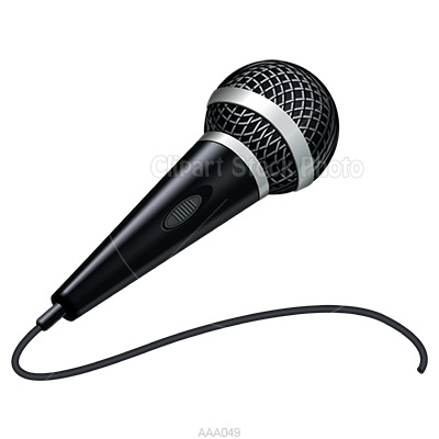 Microphone clip art free