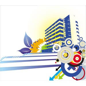 Abstract Urban City Design Vector Art, vector graphics - Clipart.me