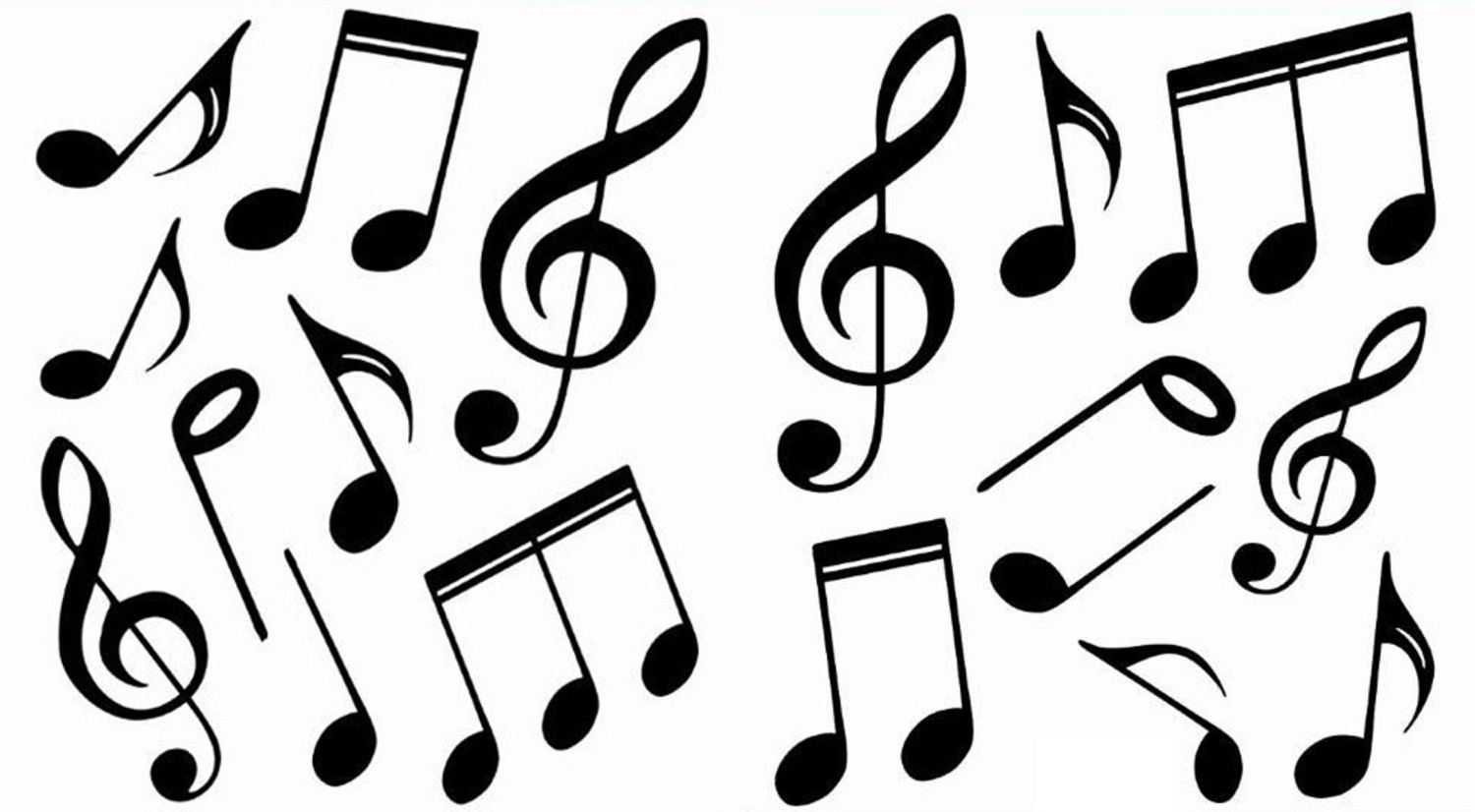 Music note symbol clipart