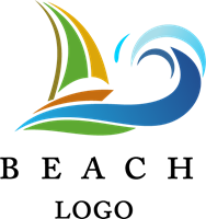 Beach Water Entertainment Logo Vector (.AI) Free Download