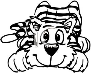 White Tiger Clipart