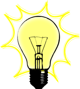 Light bulb clip art png