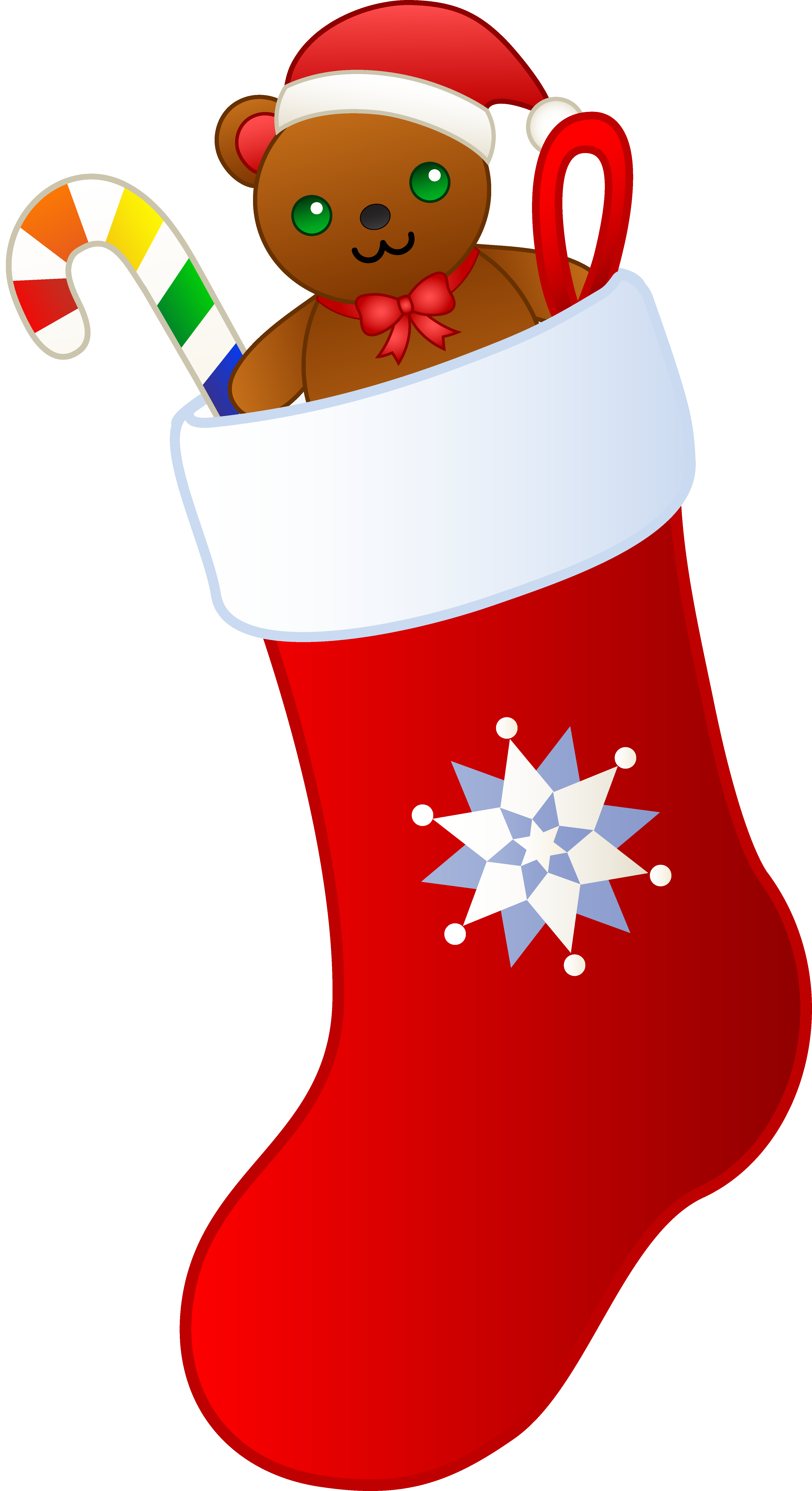 Christmas stocking clipart free