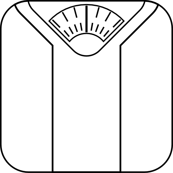 Weight Scale Clipart 50521 | UPSTORE