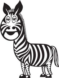 Zebra Stripe Stencil Printable Clip Art Download 255 clip arts ...