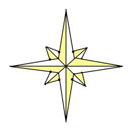 Basic Compass Rose - ClipArt Best