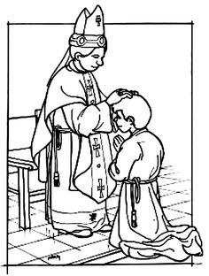 Baptisms, Colouring pages and Infants