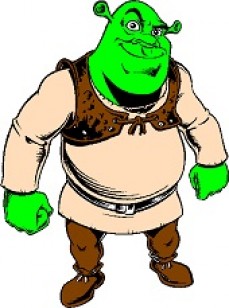 Shrek clipart set (Auction ID: 2518952, End Time : June. 14, 2013 ...