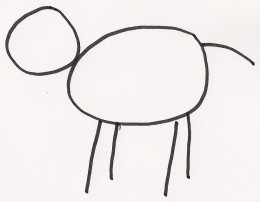 How to Draw a Stick Animal