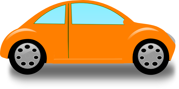 Beetle Orange 2 Clip Art - vector clip art online ...