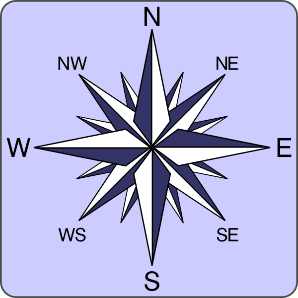 Compass Rose Clipart