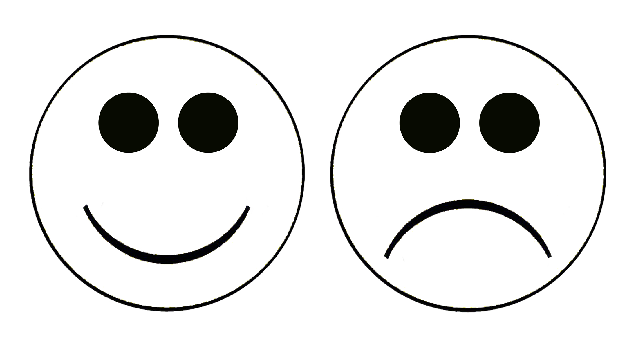 Sad face happy face smiley happy and sad clip art free clipart ...