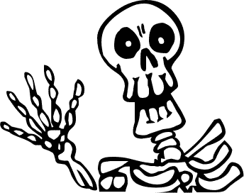 Free Skeleton Clip Art Pictures - Clipartix