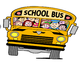 Middle school bus clipart