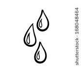 Drop of Water Clip Art Black and White – Clipart Free Download