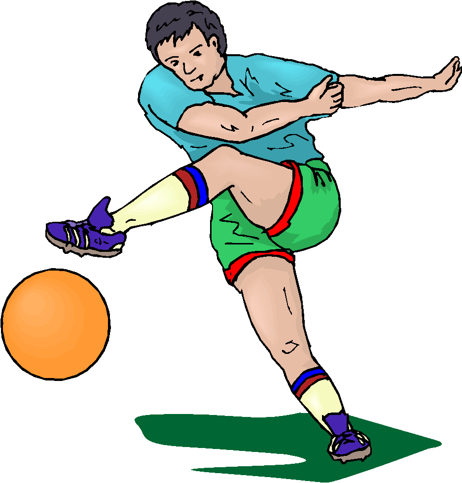 Best Playing Football Clipart #28762 - Clipartion.com