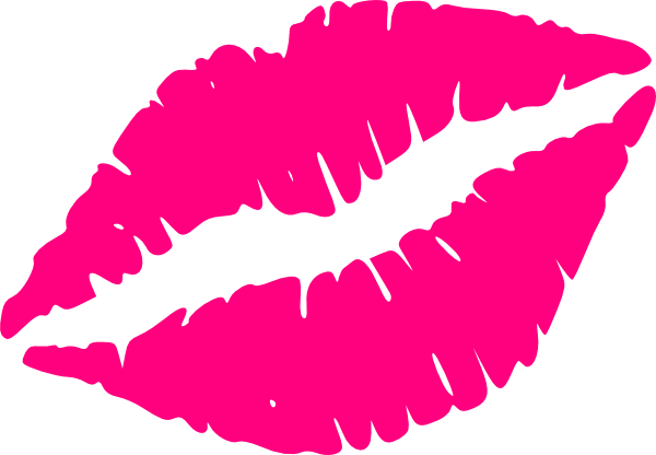 Kiss mark clip art