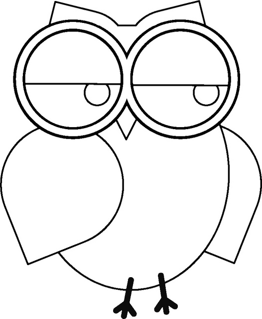 Owl Glasses - ClipArt Best