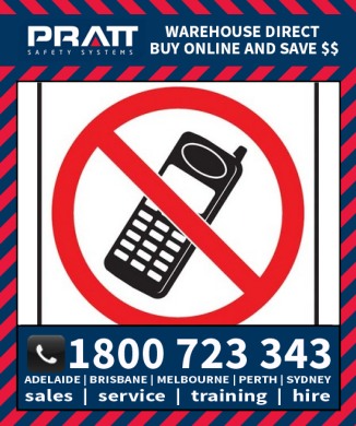 Work Safegear | Shop | Viewing No Mobile Phones PLASTIC 200x200 ...