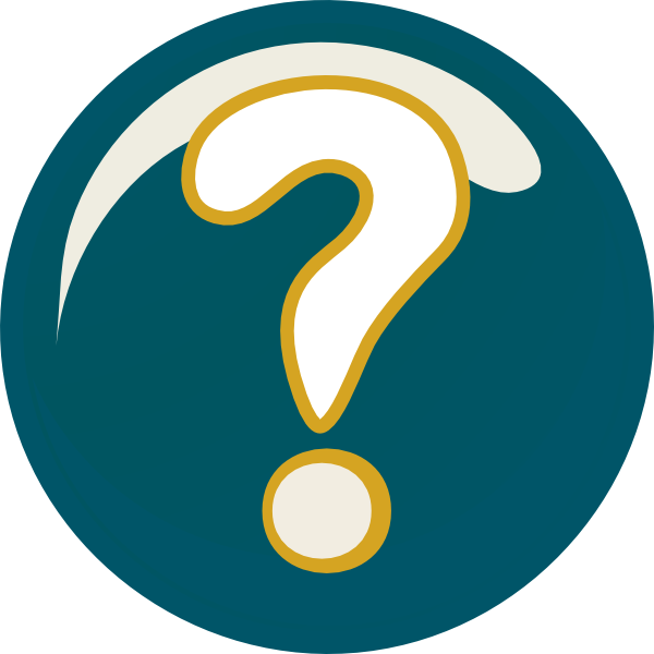 Clipart face with question mark