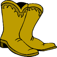 Western clipart. Free graphics, images & pictures of boots ...