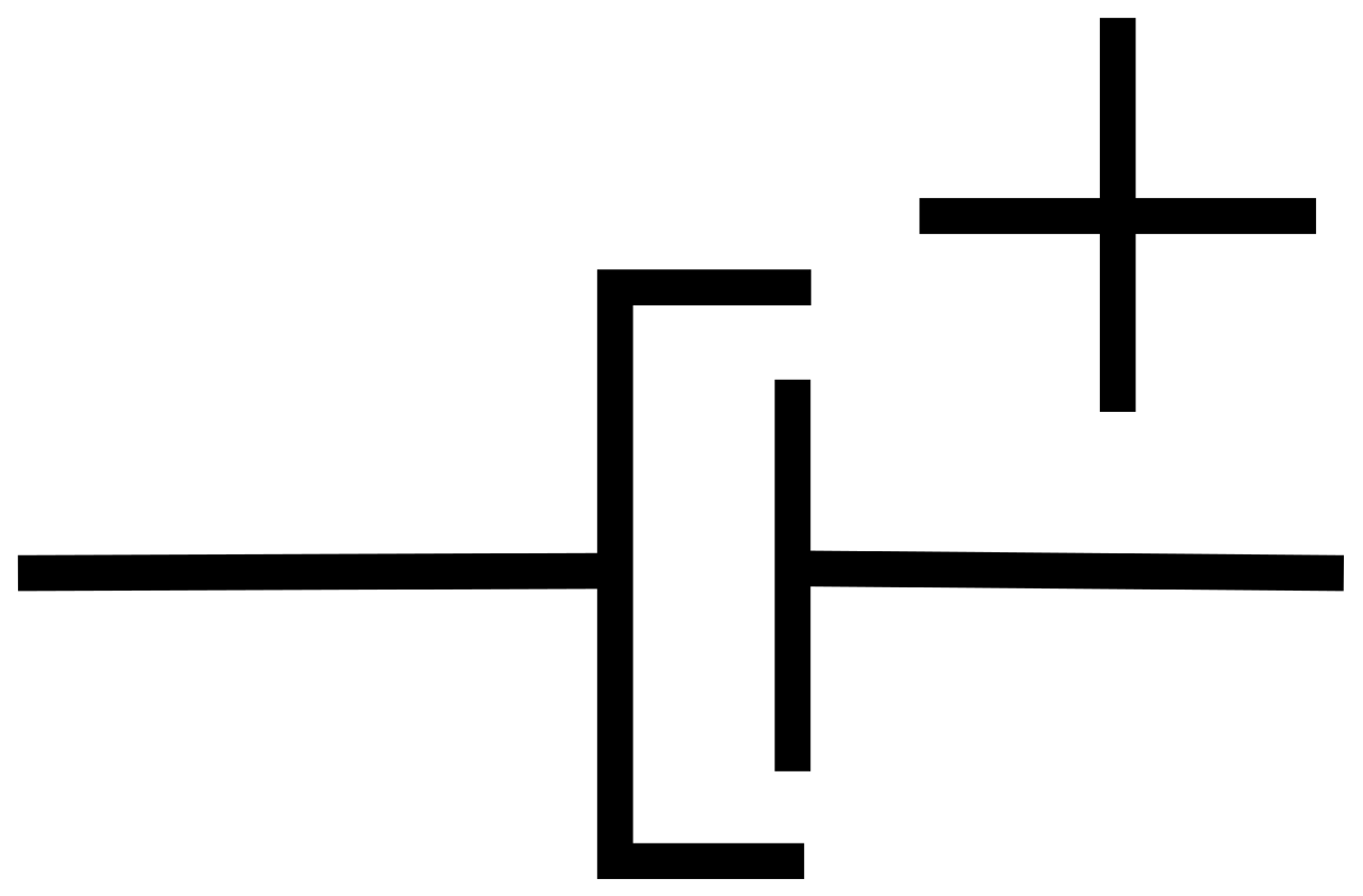 Component. polarized capacitor symbol: Electronics Symbols ...