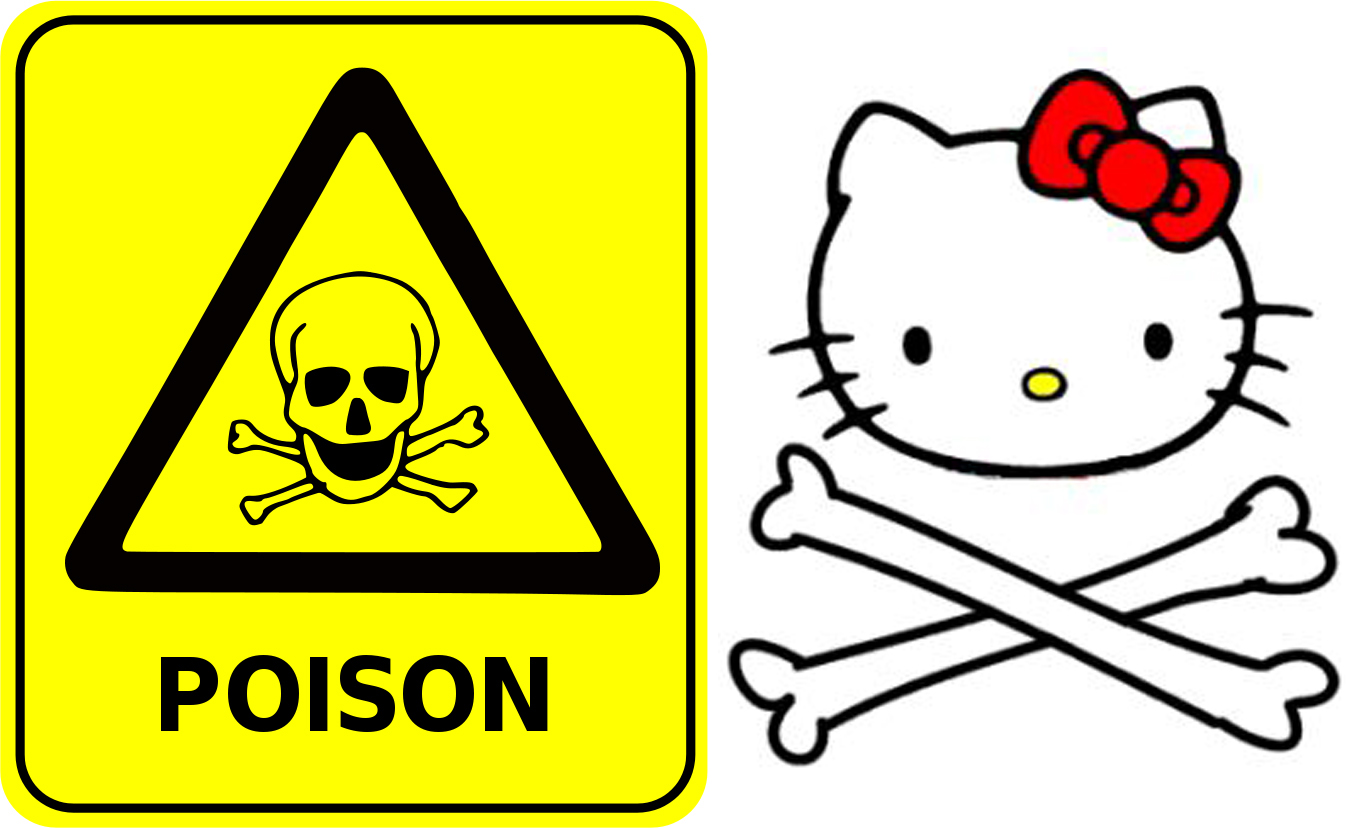 Poison sign clipart