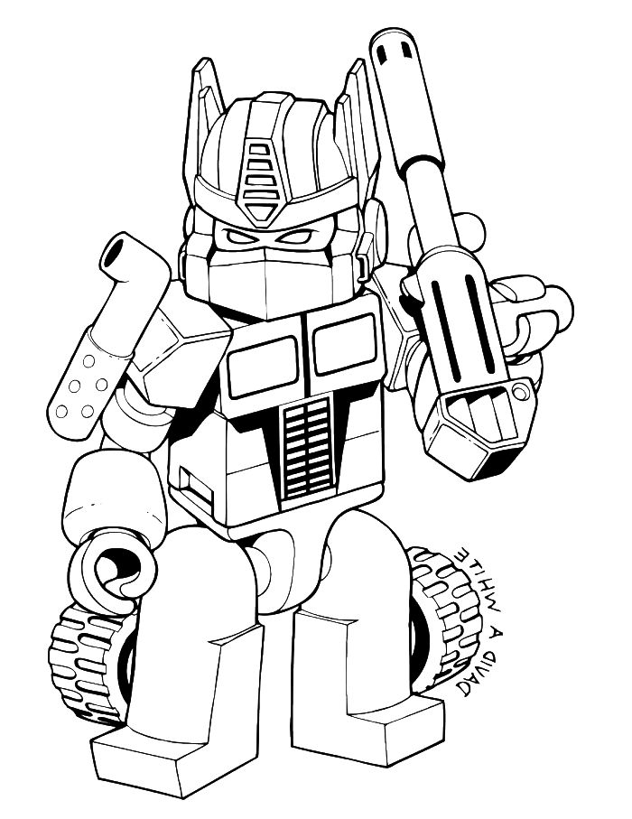 Transformer Coloring Sheet - Unschoolingnyc.net