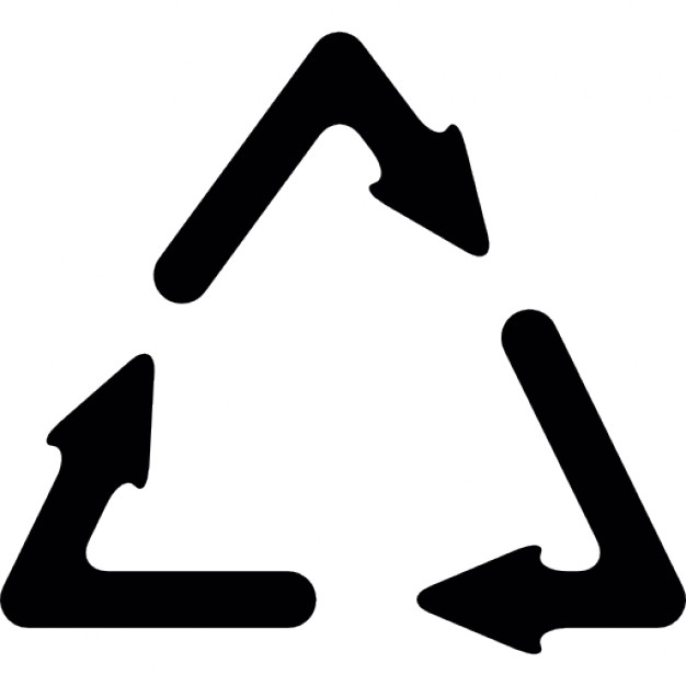 Recycle three arrows triangle Icons | Free Download