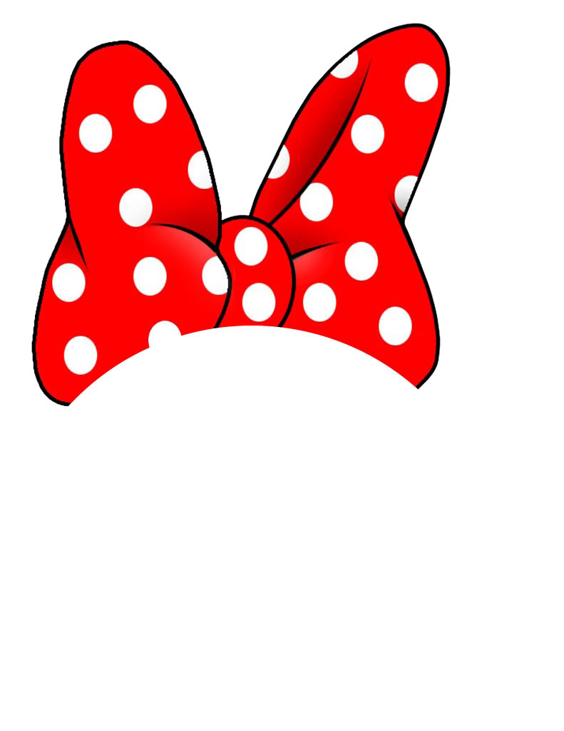 Minnie Mouse Free Bow Printables ClipArt Best