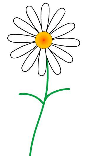 Daisy flower clip art free vector for free download about - Clipartix