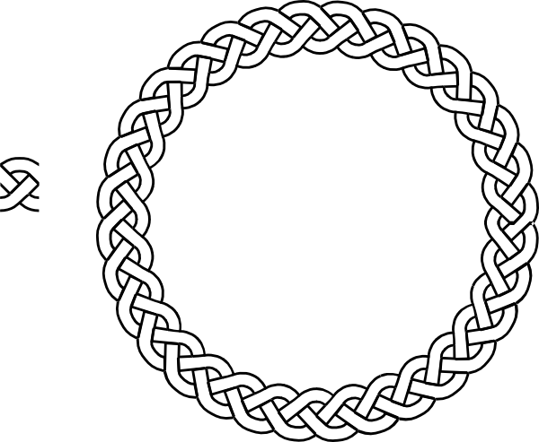 Celtic Knot Border Clip Art