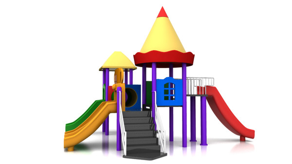 3ds max playground kids play