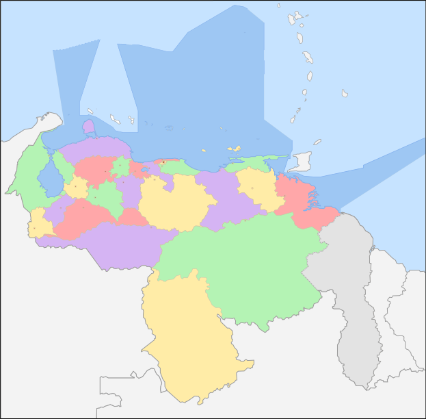 Vectores Mapa De Venexuela - ClipArt Best