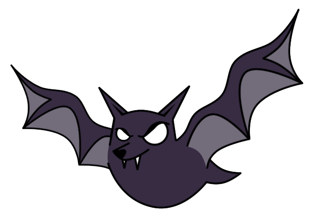 Free Cartoon Bat Clip Art