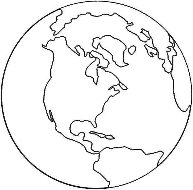 Earth Template ClipArt Best