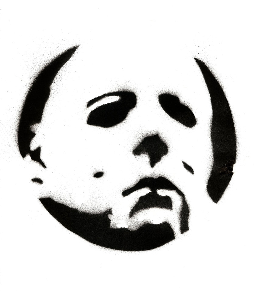 Michael Myers Pumpkin Carving Template