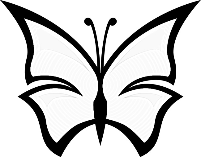 Butterfly outline clip art download 1 clip arts page – Gclipart.com