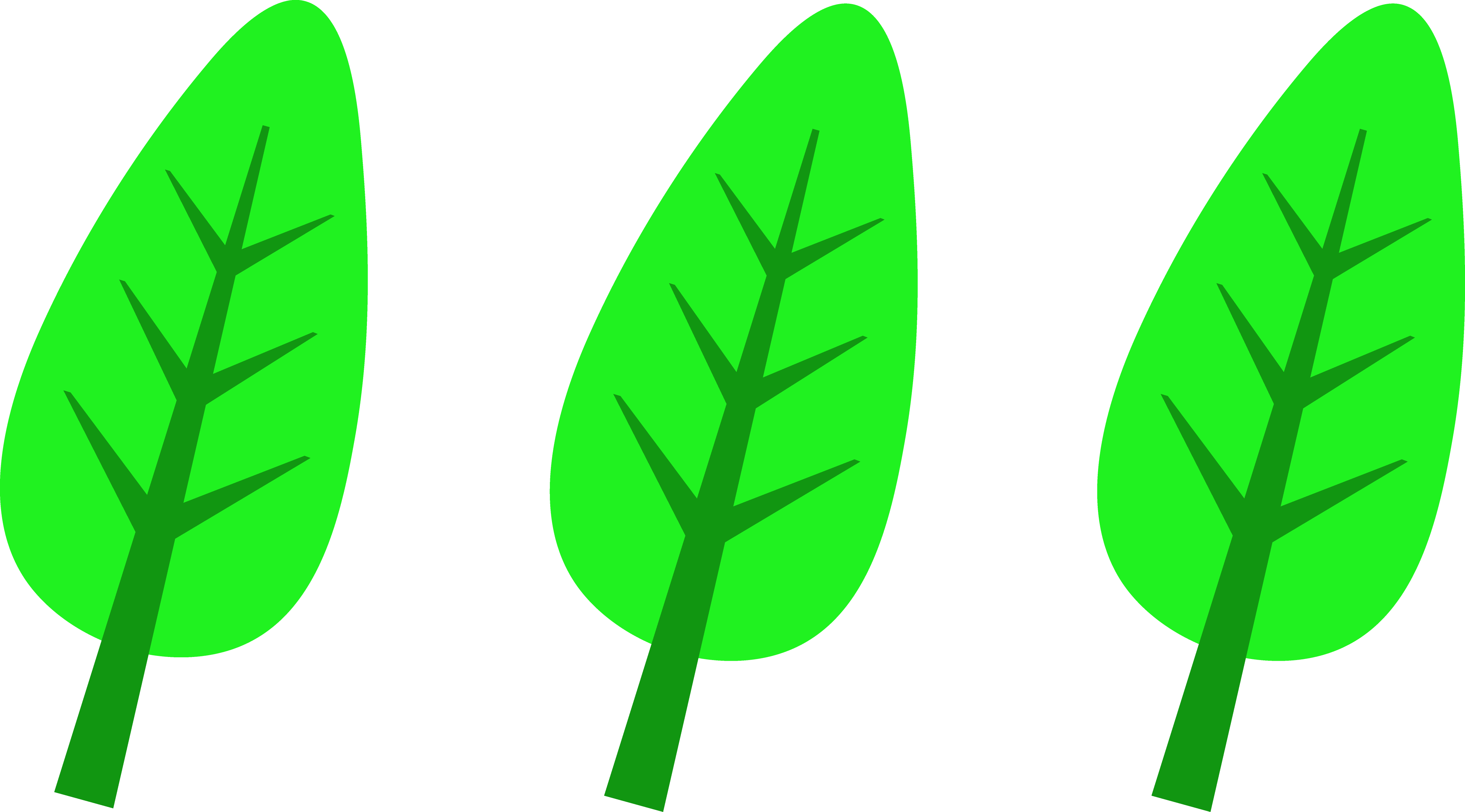 Green Leaves Clip Art - Free Clipart Images