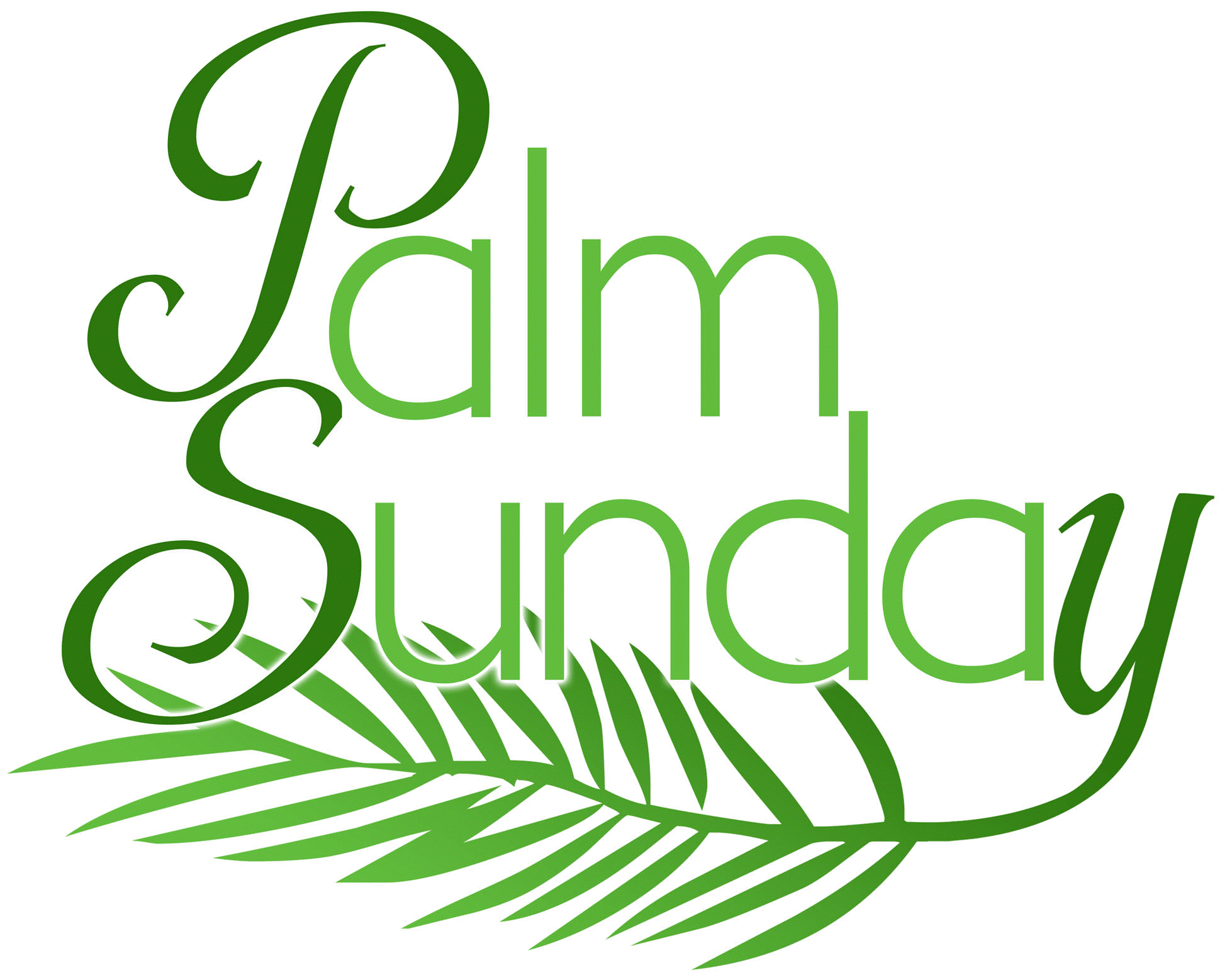 Holy Week Schedule Clipart