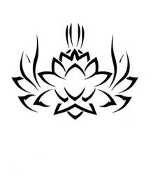 Lotus Tattoo Tribal - ClipArt Best