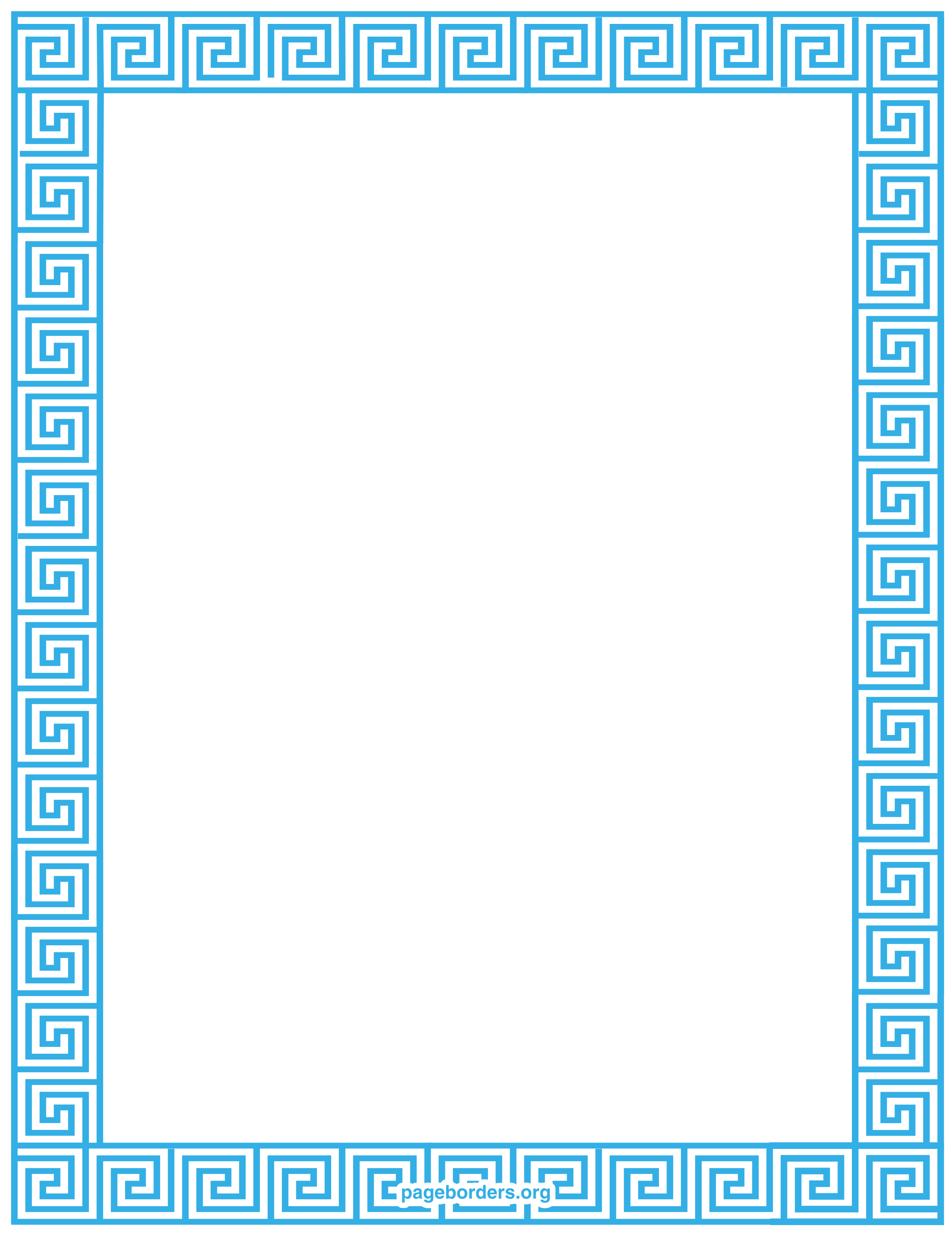 Greek Border Pattern