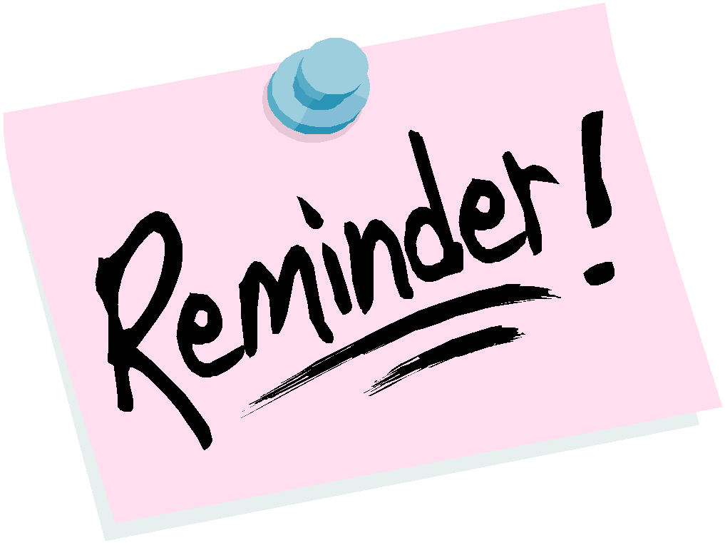 Central Manor Elementary School » Friendly Reminders