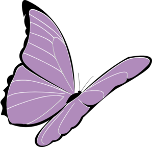 Purple Butterfly clip art - vector clip art online, royalty free ...