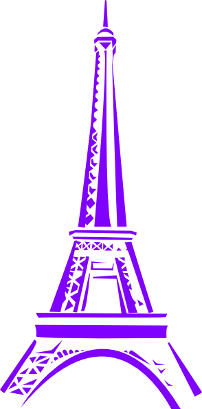 Eiffel Tower clip art - vector clip art online, royalty free ...