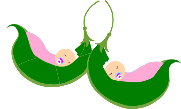 Two Peas In A Pod Clip Art - ClipArt Best