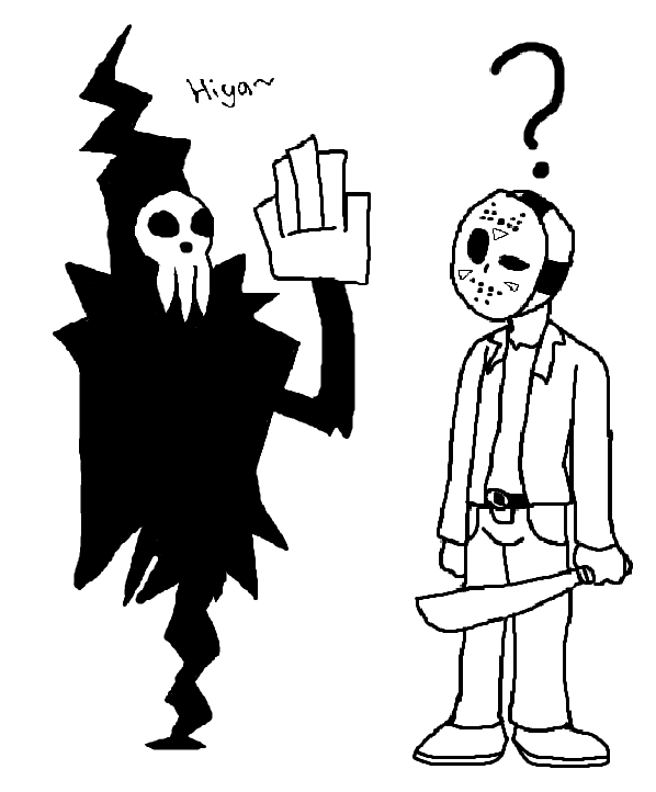 Shinigami-Sama meets...Jason?