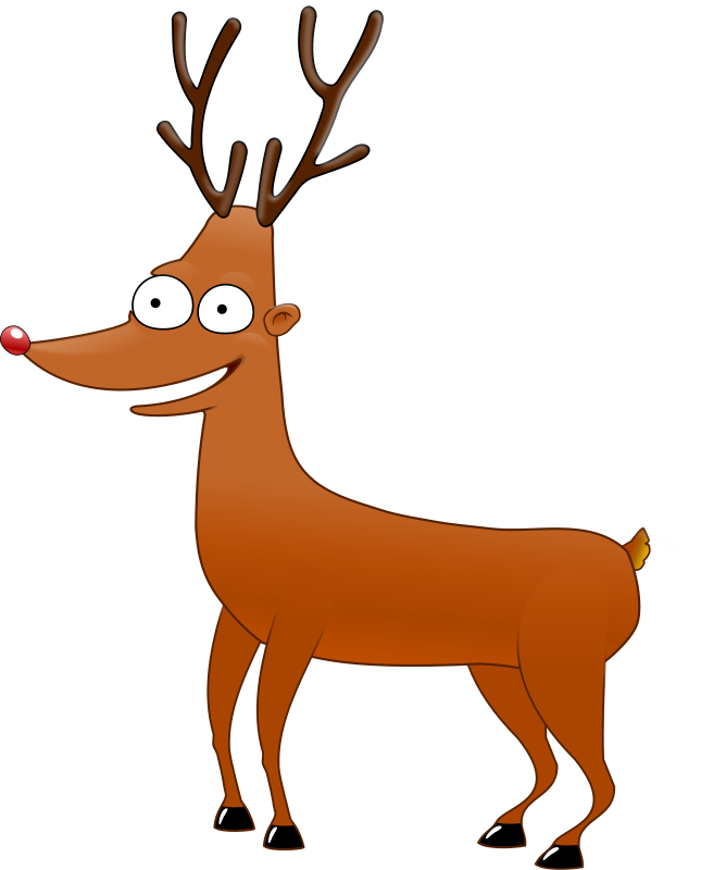 Free to Use & Public Domain Reindeer Clip Art