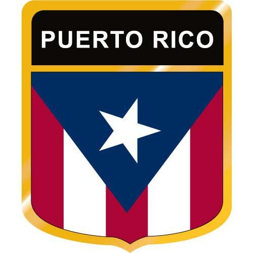 Puerto Rico Flag Crest Clip Art - American Flag Pictures - Accessories